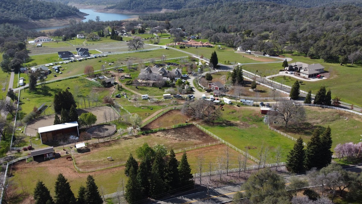 Horse pasture and fencing at 8 Oaks Ranch